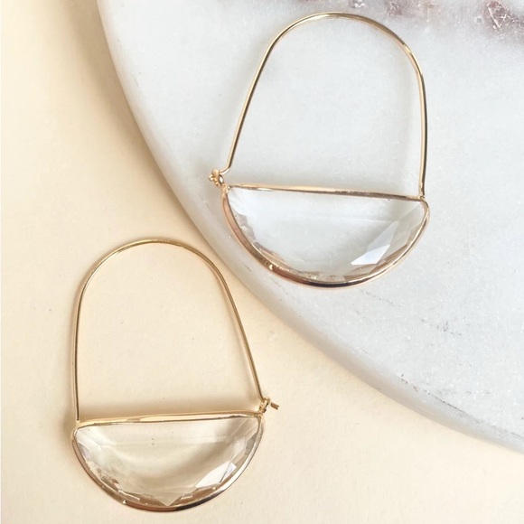 Anthropologie crystal Earrings - Picture 3 of 13